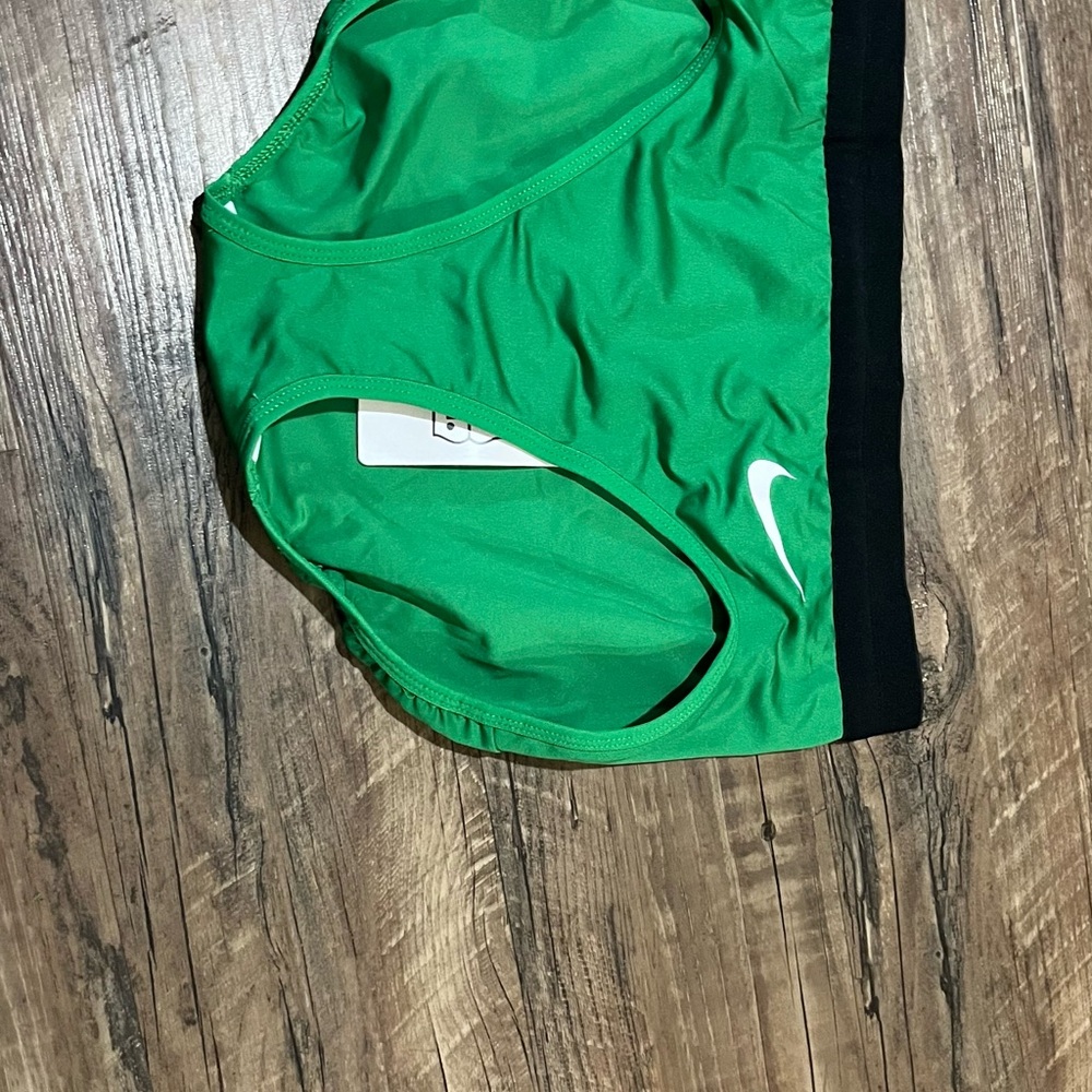 Nike Dri-FIT Custom Fast Running Brief Women's M Classic Green Bottom - Picture 6 of 7